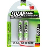 Ansmann HR06 Solar maxE Mignon (AA)-Akku NiMH 800 mAh 1.2V 2St.