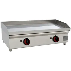 EURAST - Platte-frytop cd 15 mm gas glatte arbeitsplatte - 805x450x280 mm - 9 Kw - 44446P08