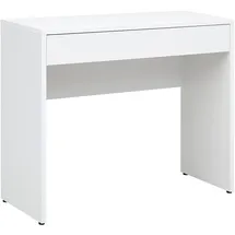 Composad Schreibtisch Espresso Weiß