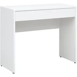 Composad Schreibtisch Espresso Weiß