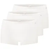 SLOGGI 3P GO Daily Cotton Shorts Elfenbein Baumwolle Large Damen