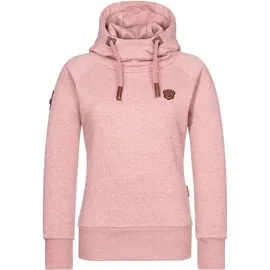 Naketano Sweat Hoody Mandy Spezial Schmutz Pink Melange | Gr.: XS