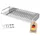 Intirilife Duschablage aus Edelstahl 30 x 13 cm Duschkorb Duschregal Badregal mit praktischen Ablaufrinnen zum Bohren für Bad und Küche