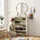 [en.casa] Coleraine 115 x 80 x 35 cm Cremeweiß / beige