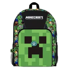 Manenti Minecraft Face Schultasche, Tasche 42 cm