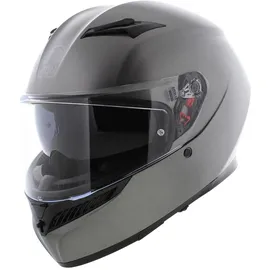 AGV K3 Mono Matt Luna Grey Motorrad Helm Grau Matt, XL