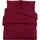 vidaXL Bettwäsche-Set Bordeauxrot 200 x 220 cm + 80 x 80 cm