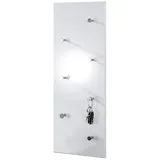 Haku-Möbel Wandgarderobe weiß