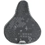 Basil Sattelbezug Regencover schwarz NO SIZE