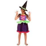 Hexen-Kostüm "Little Witch" für Kinder