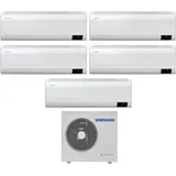 Samsung - penta split inverter klimagerät cebu 7+7+9+12 serie mit aj100txj5kg r-32 wi-fi integriert 7000+7000+9000+12000 - neu