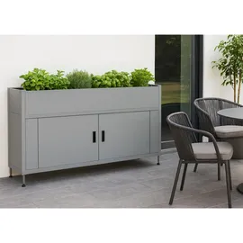 MCW Hochbeet MCW-O85 161 x 91 x 51 cm Grau
