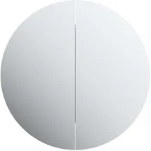 vidaXL 52,8 cm schwarz LED