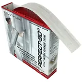 STRAIT-FLEX Kantenprofil Perfect 90 Grad Weiß á 30,5m hoher Kantenschutz für Innenkanten im Trockenbau