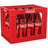 6x 1,00 L. Coca-Cola zero PET Flasche - MEHRWEG - ohne Kasten