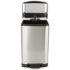 Kitchen Move Tret-Abfallsammler 30 l Silber