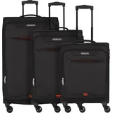 American Tourister Street Roll Koffer-Set 3-tlg. polyester/schwarz