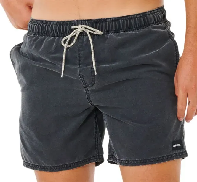 RIP CURL OFFSET WASHED VOLLEY 16 Boardshort 2026 black - L