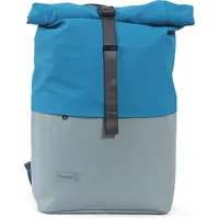 7clouds Rolltop-Rucksack Nomo 7.1 grey-light blue | Grau