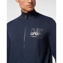 Plein Sport Sweatjacke Tiger Blau/Silber XL