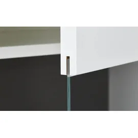 Uno Kombivitrine Setto 94 x 38 x 201 cm Weiß