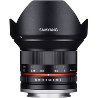 Samyang 12 mm F2,0 NCS CS Sony E schwarz