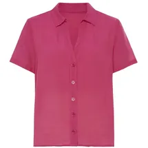 VIVANCE Kurzarmbluse rosa 36