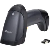 Equip Barcode Handscanner Laser Wireless USB (1D-Barcodes), Barcode Scanner, Schwarz