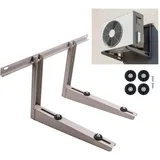 Maclean Brackets Wandhalterung MC-623 für Klimaanlage 550 mm Tragkraft 200 kg verzinkter Stahl rostfrei wetterfest