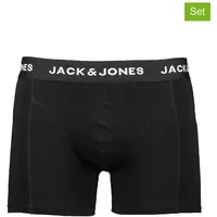 Jack & Jones 3er-Set: Boxershorts in Dunkelblau - L
