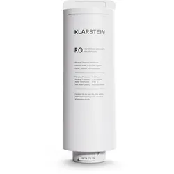 Klarstein PureFina 600 RO-Filter Zubehör / Ersatz Umkehrosmose 600 GPD 2270 L/dWeiß