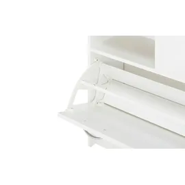 Stella Trading Garderobe Vera 100 x 190 x 26 cm Weiß