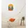 KOMAR Canvasbild Happy Buddy - 60 x 60 cm - Bild Auf Keilrahmen - Minimalistisch Modern