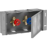 Hansgrohe XtraStoris Safe Wandnische befliesbare Tür integriertes Absperrventil 300x100x150mm