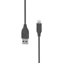 Xlayer PREMIUM Metallic USB to Lightning 1.5 m schwarz