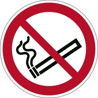 Durable Sicherheitskennzeichen ''Rauchen verboten''