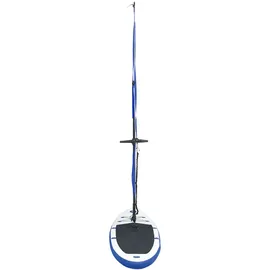 vidaXL Aufblasbares SUP-Board mit Segel Set Blau und Weiß