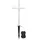 Star Trading LED Grabkreuz 42 cm warmweiß