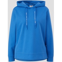 s.Oliver - Weiches Sweatshirt mit Kapuze, Damen, blau, 38
