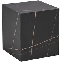 [en.casa] Ellelu Schwarz MDF 45 x 40 x 40 cm