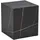 [en.casa] Ellelu Schwarz MDF 45 x 40 x 40 cm