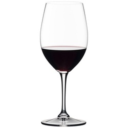 RIEDEL Glas Gläser-Set Vivant Red Wine 4er Set, Kristallglas weiß