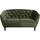 Actona Couch Stoff 2-Sitzer Grün