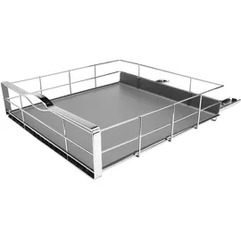 simplehuman Küchenorganizer-Set Ausziehbarer Schrank-Organisator 50,2 cm 1-tlg. grau