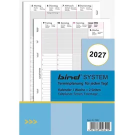 Bind Kalendereinlage A5 2027