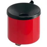 ReinigungsBerater Wandaschenbecher selbstlöschend rot/schwarz Ascher für Wandmontage