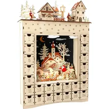 Small Foot Company Small foot 10215 Adventskalender Wintertraum mit Beleuchtung