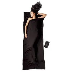 Cocoon TravelSheet 100% Merino wool ONE SIZE black