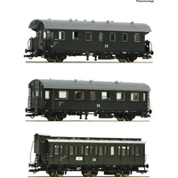 Roco 3-tlg. Set 2: Nebenbahnzug der DR 6200131 H0