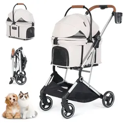 Beberoad T3 Pro 3-in-1-Kinderwagen für Haustiere